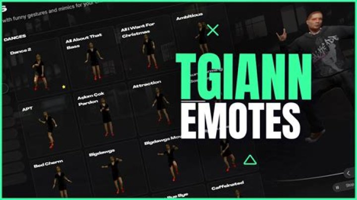 A menu with several emotes with different Eridium prices next to them. 