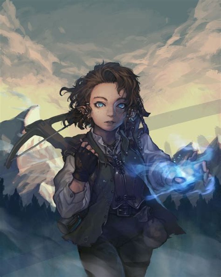 Alternate, full-frame art for Ellywick Tumblestrum.