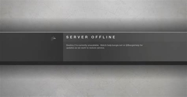 Destiny 2 servers down for maintenance, patch