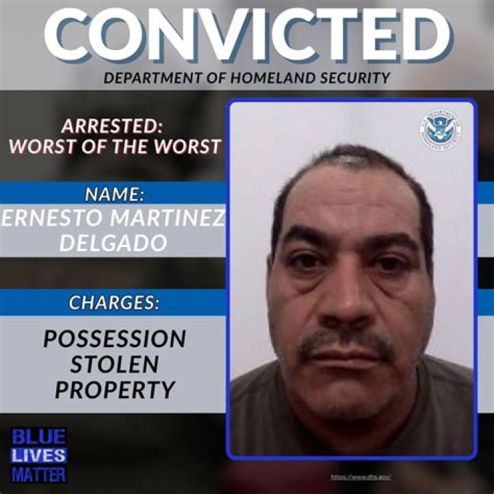 Ernesto Hernandez was convicted and sentenced to life imprisonment (Image via @FugitiveWatch/Twitter)
