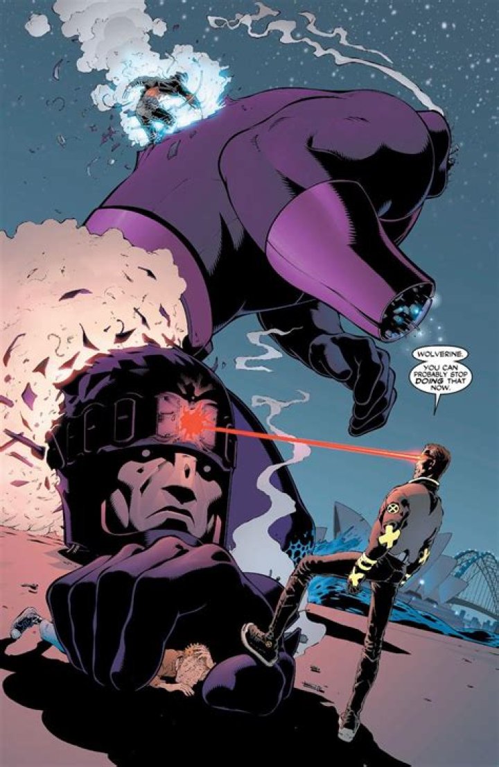 From New X-Men #114, Marvel Comics (2001). 