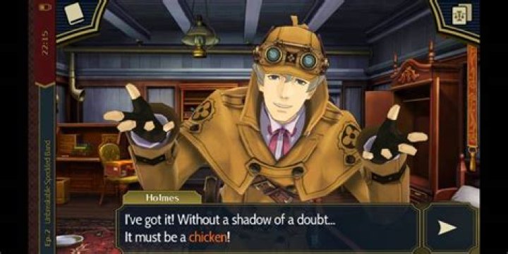 Herlock Sholmes from The Great Ace Attorney