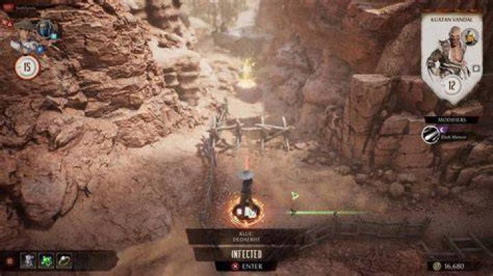 Kung Lao stands in front of a barricade in Mortal Kombat 1&rsquo;s Invasion mode