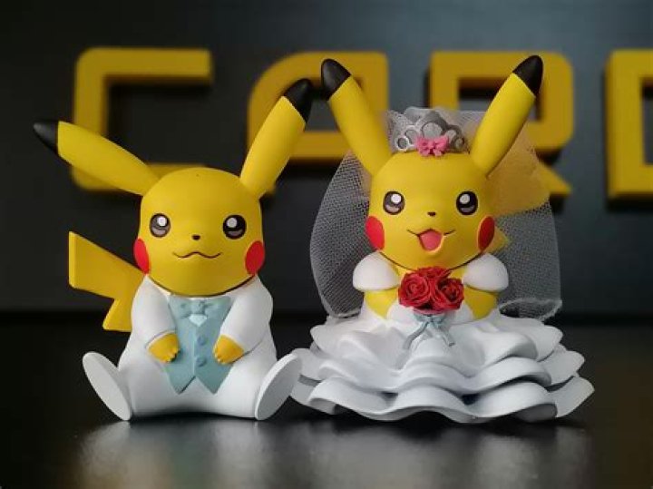 pikachu wedding sign