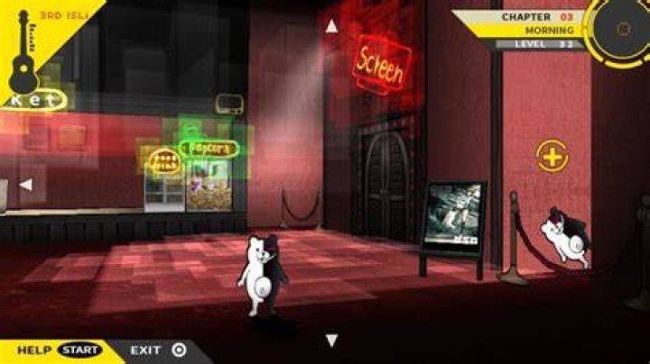 The first Hidden Monokuma on the third island.