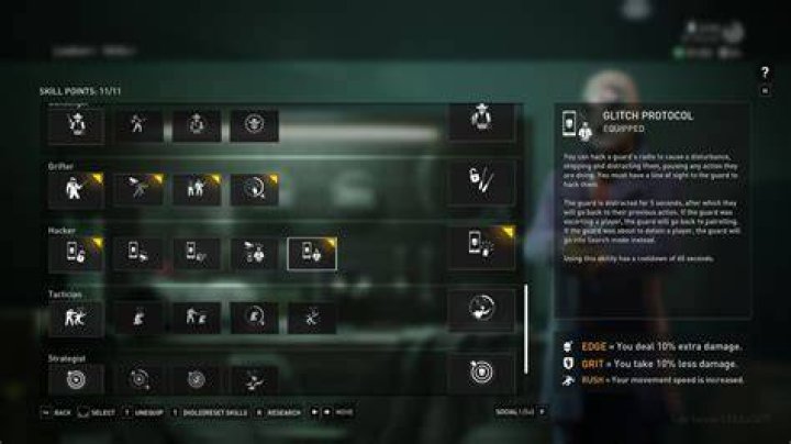 The Glitch Protocol skill&nbsp;in Payday 3