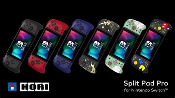 The Hori Split Pad Pro with a Nintendo Joy-Con