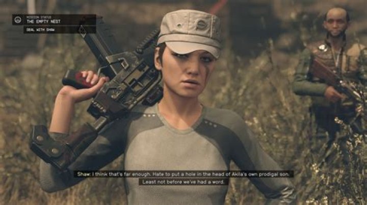 The player confront Shaw, a gang leader, in Starfield