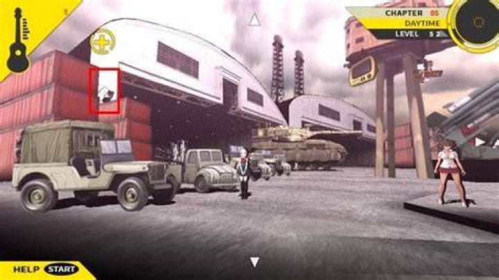 The third Monokuma, at the Military Base.
