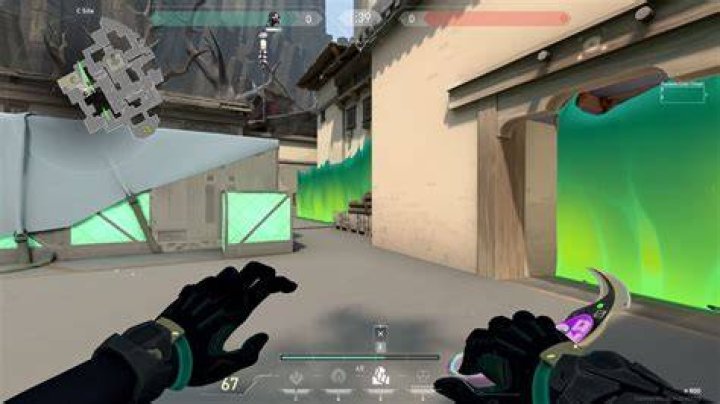 Viper wall on Haven (Image via Riot Games)