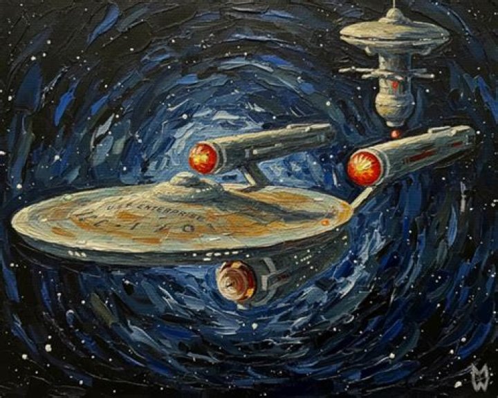 Wayne Enterprise background painting by John Calmette for Batman: The Animated Series.